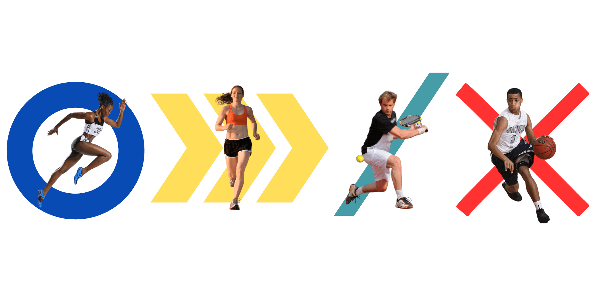 Athletes across our four surfacing products